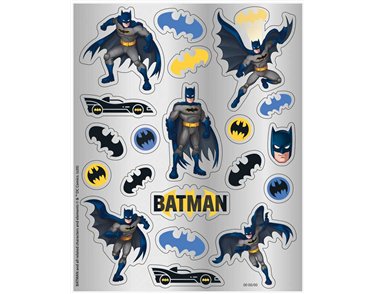4PC BATMAN STICKER SHEET