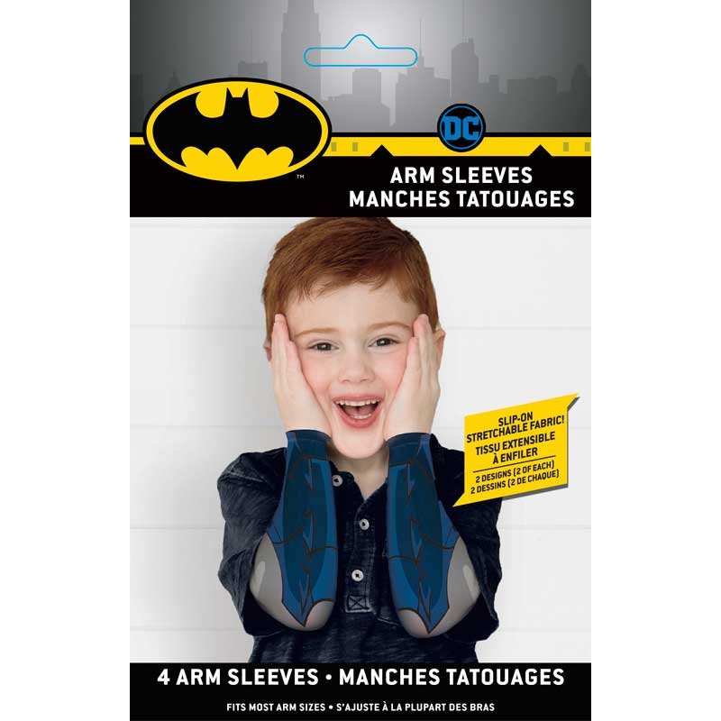 4PK BATMAN ARM SLEEVES