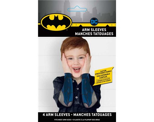 4PK BATMAN ARM SLEEVES