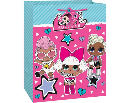 LOL SURPRISE LARGE GIFT BAG 12S