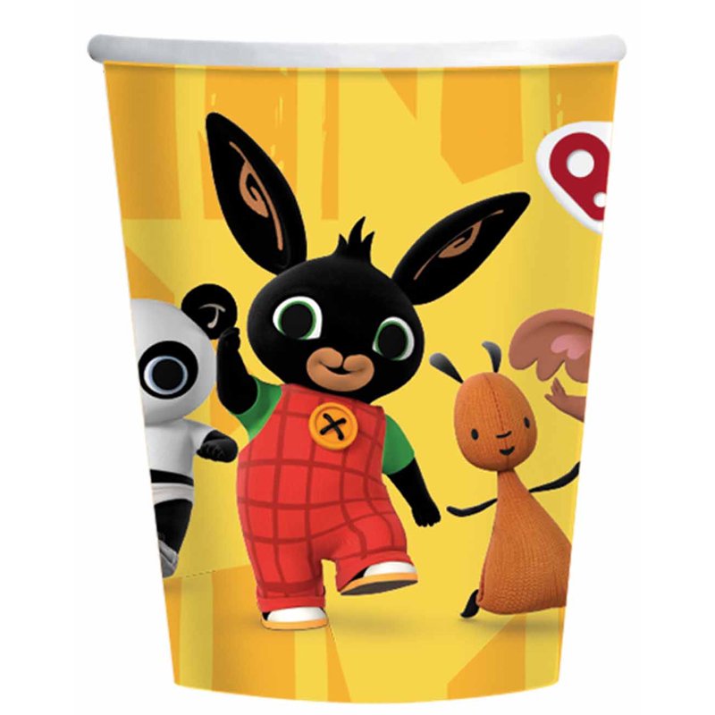 8PK 250ml BING PAPER CUPS