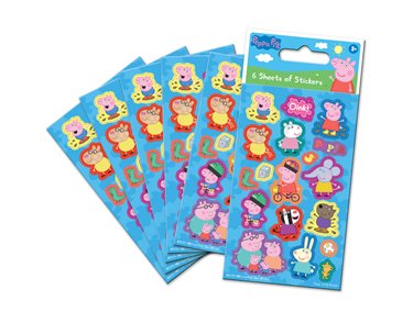 6PK PEPPA PIG BLUE PARTY PACKS