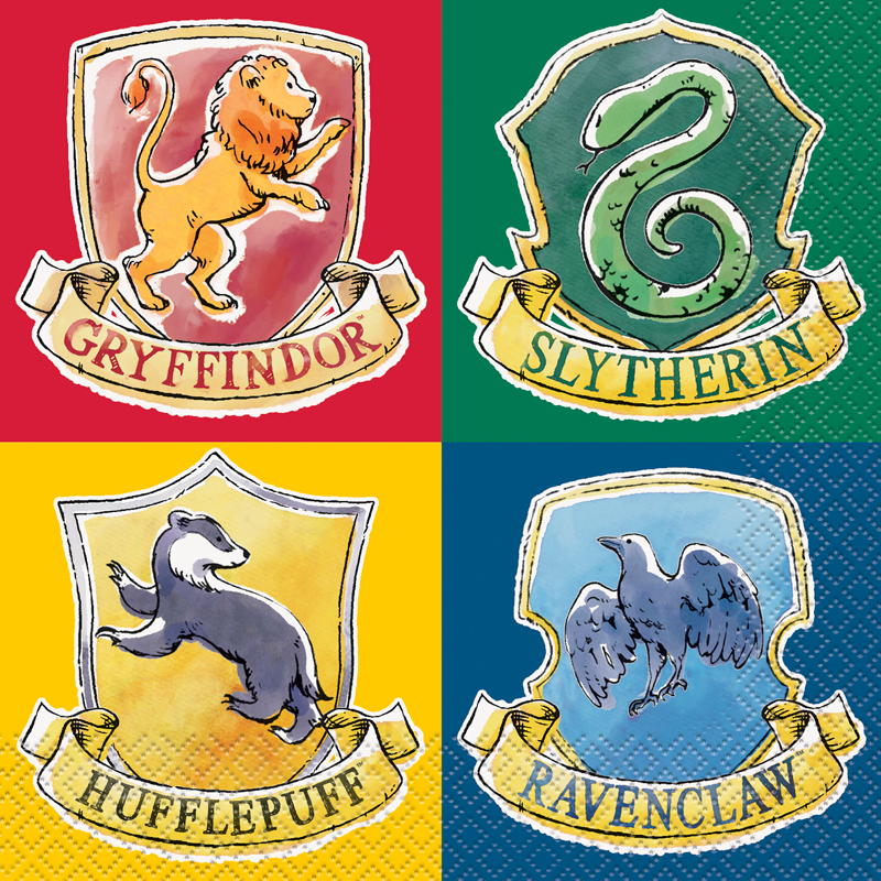 16PK HARRY POTTER NAPKINS