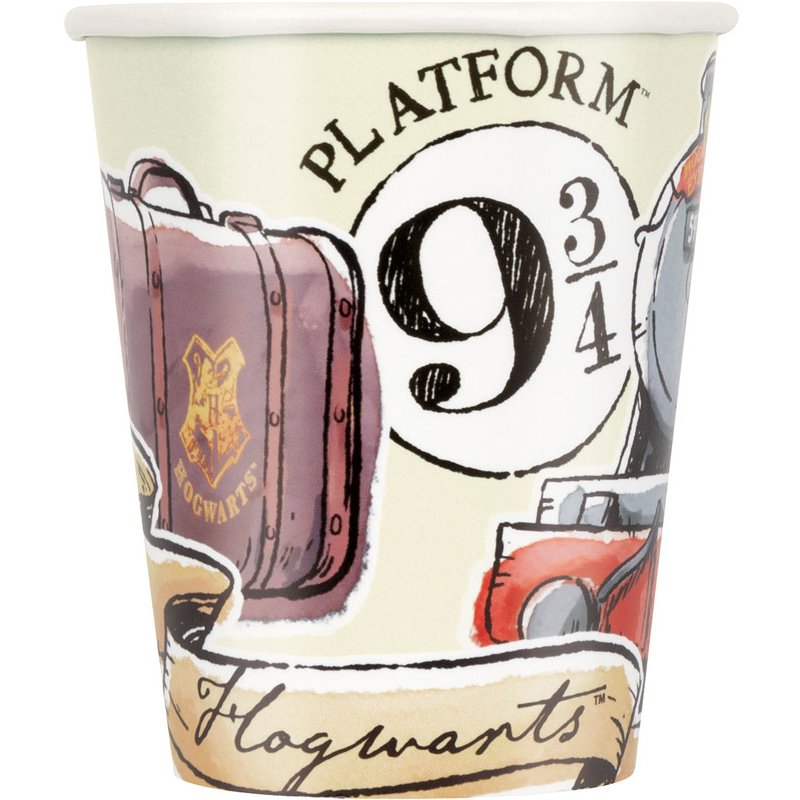 8PK 9oz HARRY POTTER PAPER CUPS