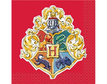 16PK HARRY POTTER BEVERAGE NAPKINS