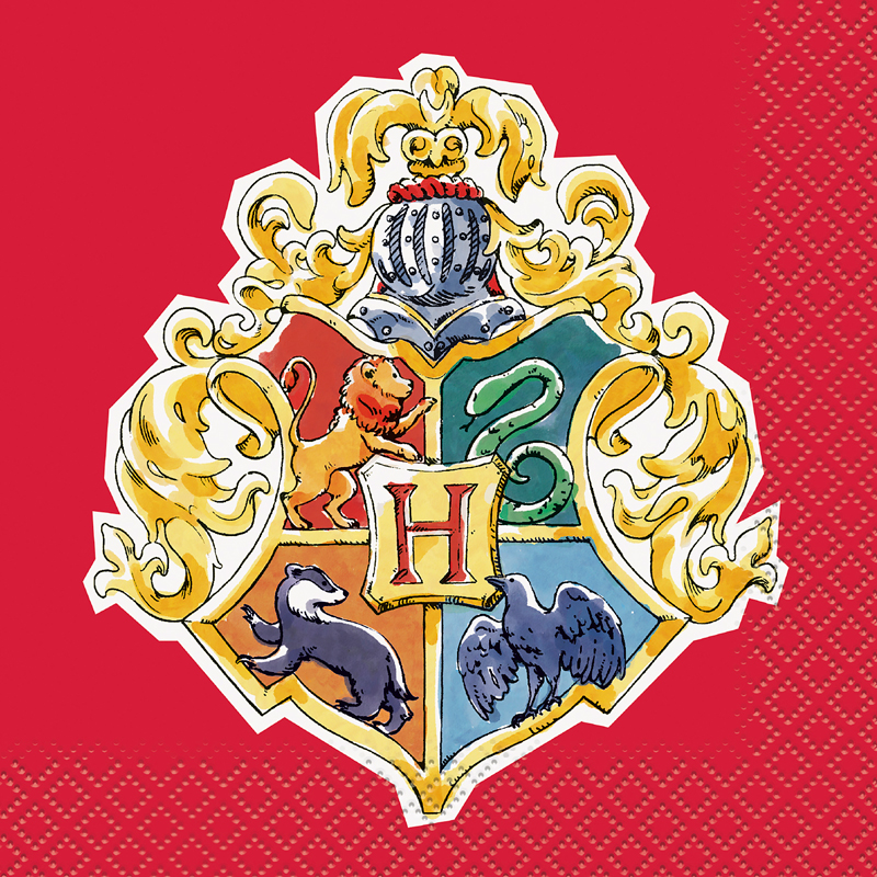 16PK HARRY POTTER BEVERAGE NAPKINS