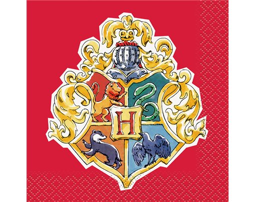 16PK HARRY POTTER BEVERAGE NAPKINS
