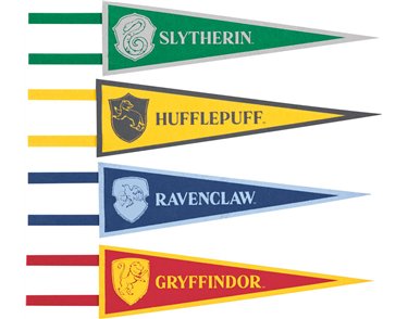 HARRY POTTER FABRIC PENNANT BUNTING