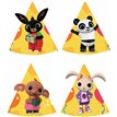 8PK BING PAPER CONE HATS