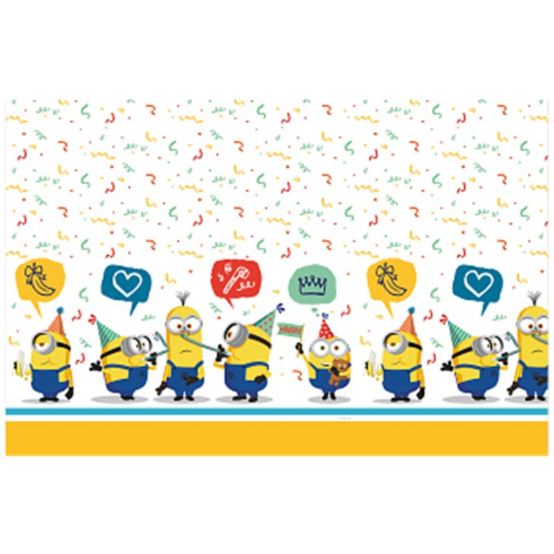 MINIONS THE RISE OF GRU PLASTIC TABLE COVER