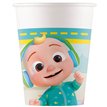 8PK 200ml COCOMELON PAPER CUPS