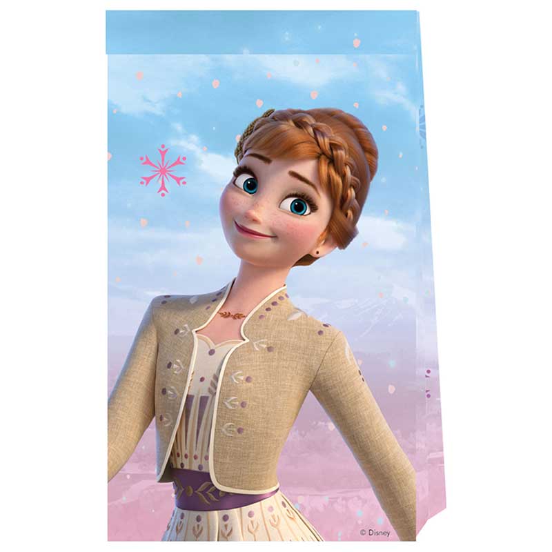 4PK FROZEN II WIND SPIRIT PAPER BAGS