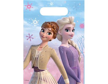 6PK FROZEN II WIND SPIRIT PARTY BAGS
