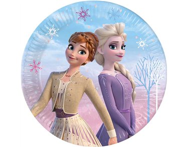 8PK 23cm FROZEN II WIND SPIRIT PLATES