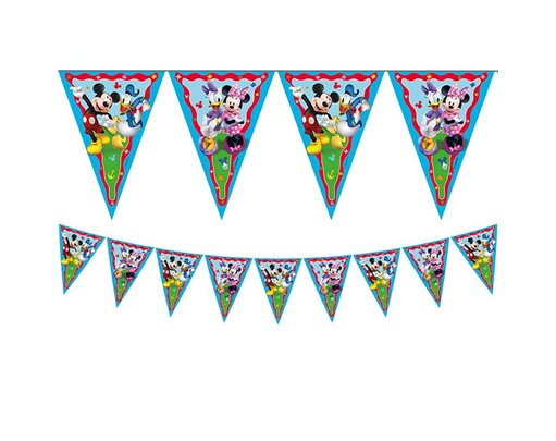 MICKEY ROCK THE HOUSE FLAG BANNER