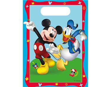 6PK MICKEY ROCK THE HOUSE PARTY BAGS