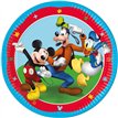 8PK 23cm MICKEY ROCK THE HOUSE PLATES