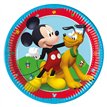 8PK 20cm MICKEY ROCK THE HOUSE PLATES