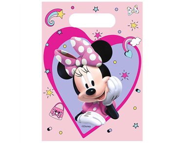 6PK MINNIE JUNIOR PARTY BAGS