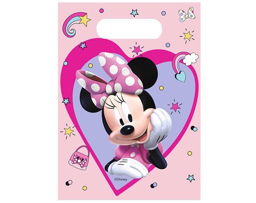 6PK MINNIE JUNIOR PARTY BAGS
