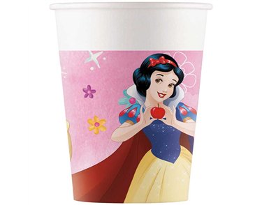 8PK DISNEY PRINCESS PAPER CUPS 200ml