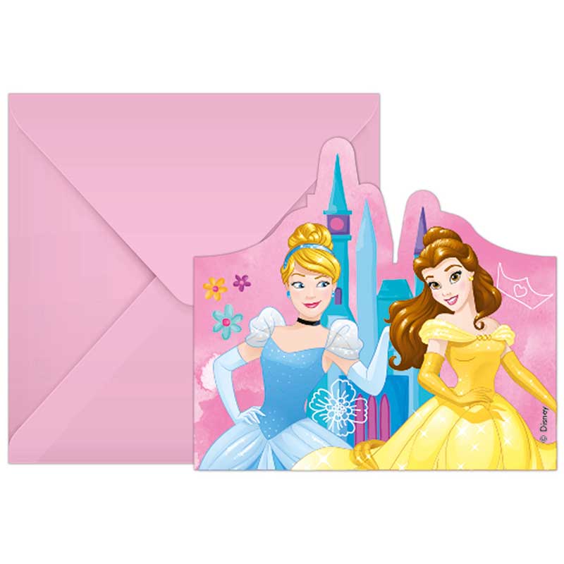 DISNEY PRINCESS LIVE YOUR STORY PARTY INVITATIONS