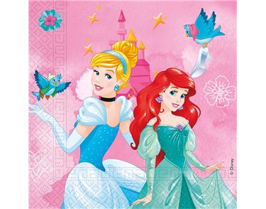20PK DISNEY PRINCESS NAPKINS
