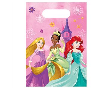 6PK DISNEY PRINCESS LIVE YOUR STORY PARTY BAGS