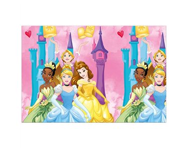 DISNEY PRINCESS PLASTIC TABLECOVER