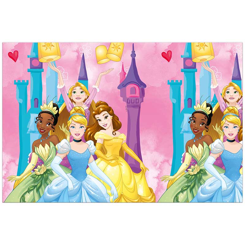 DISNEY PRINCESS PLASTIC TABLECOVER