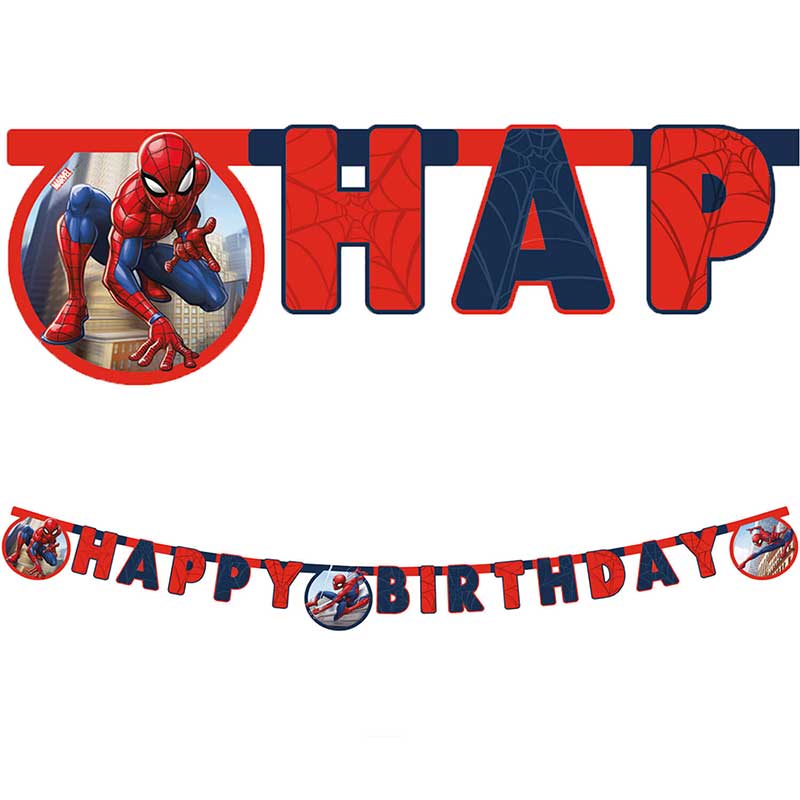 SPIDERMAN CRIME FIGHTER BANNER