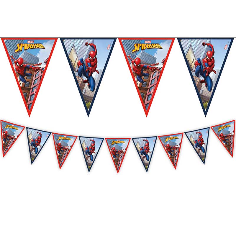SPIDERMAN CRIME FIGHTER FLAG BANNER