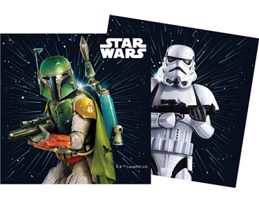 20PK STAR WARS GALAXY NAPKINS