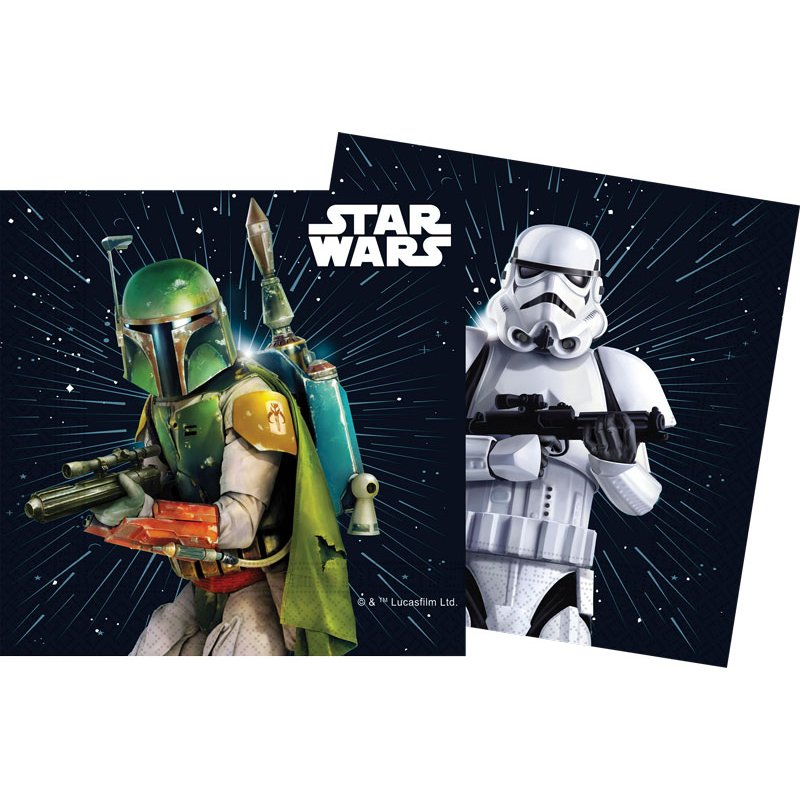20PK STAR WARS GALAXY NAPKINS
