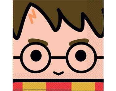 16PK 33cm HARRY POTTER NAPKINS