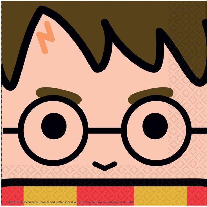 16PK 33cm HARRY POTTER NAPKINS