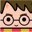 16PK 33cm HARRY POTTER NAPKINS