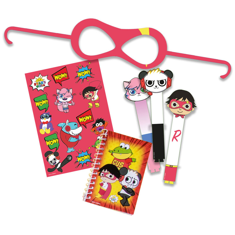 16PC RYANS WORLD STATIONERY PACK