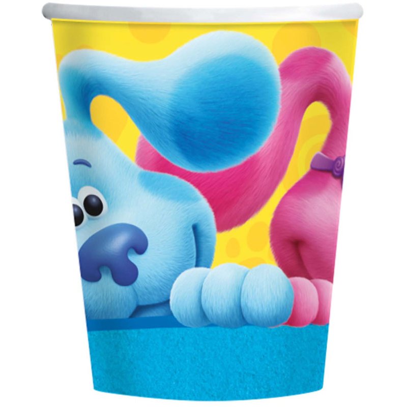 8PK 250ml BLUE'S CLUES CUPS