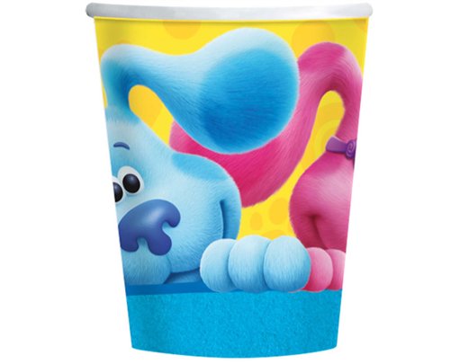 8PK 250ml BLUE'S CLUES CUPS