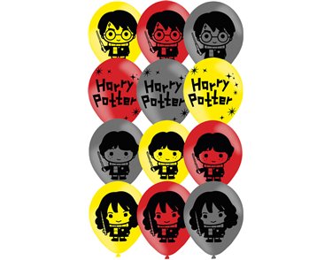 6PK 11in HARRY POTTER BALLOONS
