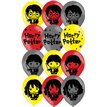 6PK 11in HARRY POTTER BALLOONS