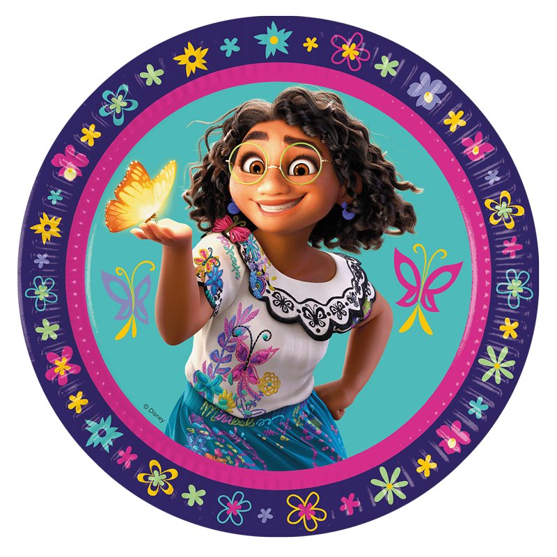 8PK 23cm ENCANTO PAPER PLATES