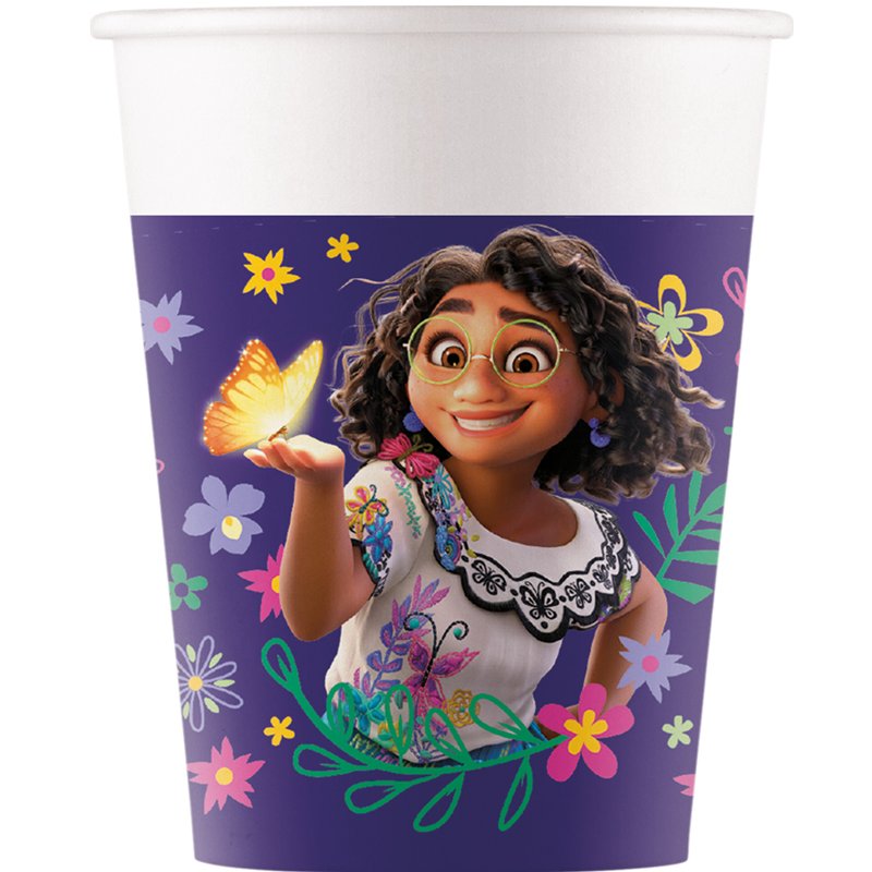 8PK 200ml ENCANTO PAPER CUPS