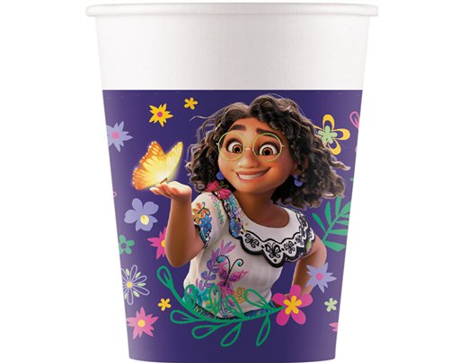 8PK 200ml ENCANTO PAPER CUPS