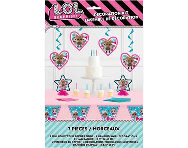 7PC LOL DECORATION KIT