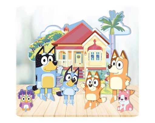 BLUEY TABLE DECORATION KITS