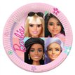 8PK 23cm BARBIE SWEET LIFE PLATES