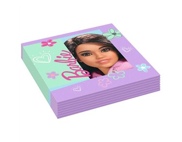 16PK BARBIE SWEET LIFE LUNCH NAPKINS