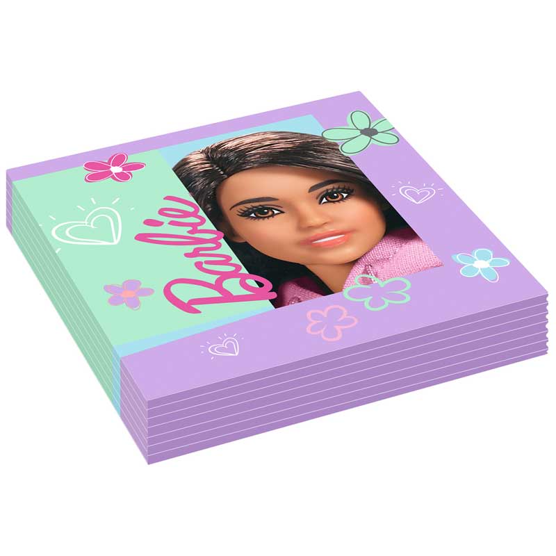 16PK BARBIE SWEET LIFE LUNCH NAPKINS